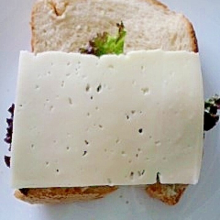 簡単チーズレタスサンド